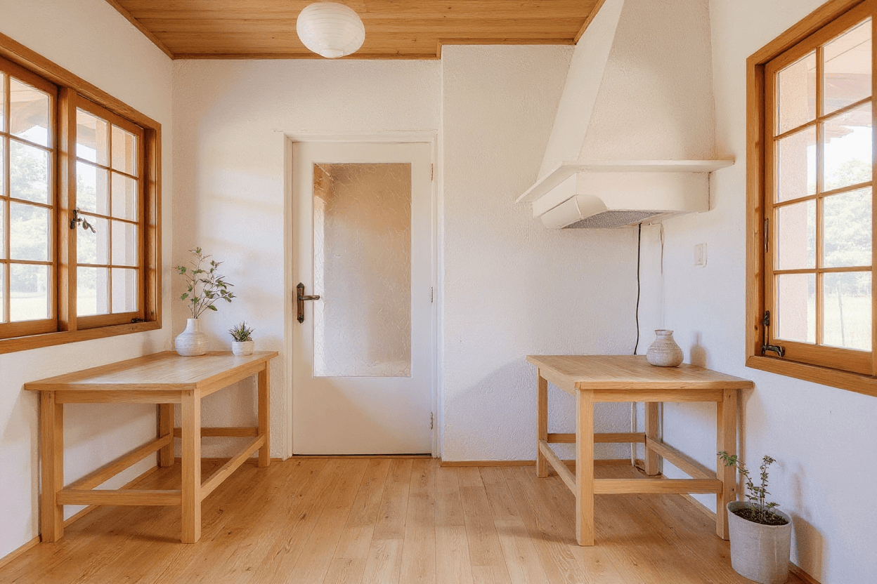Kluswoning Meidoornstraat 3 in Roelofarendsveen, impressie na renovatie