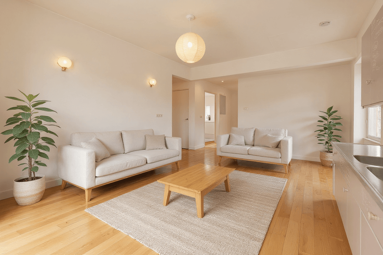 Kluswoning Saxenburgerstraat 2-A2 in Amsterdam, impressie na renovatie