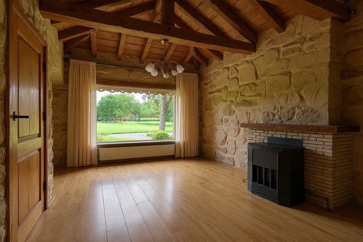 Kluswoning Wielweg 28 in Zwartebroek, impressie na renovatie
