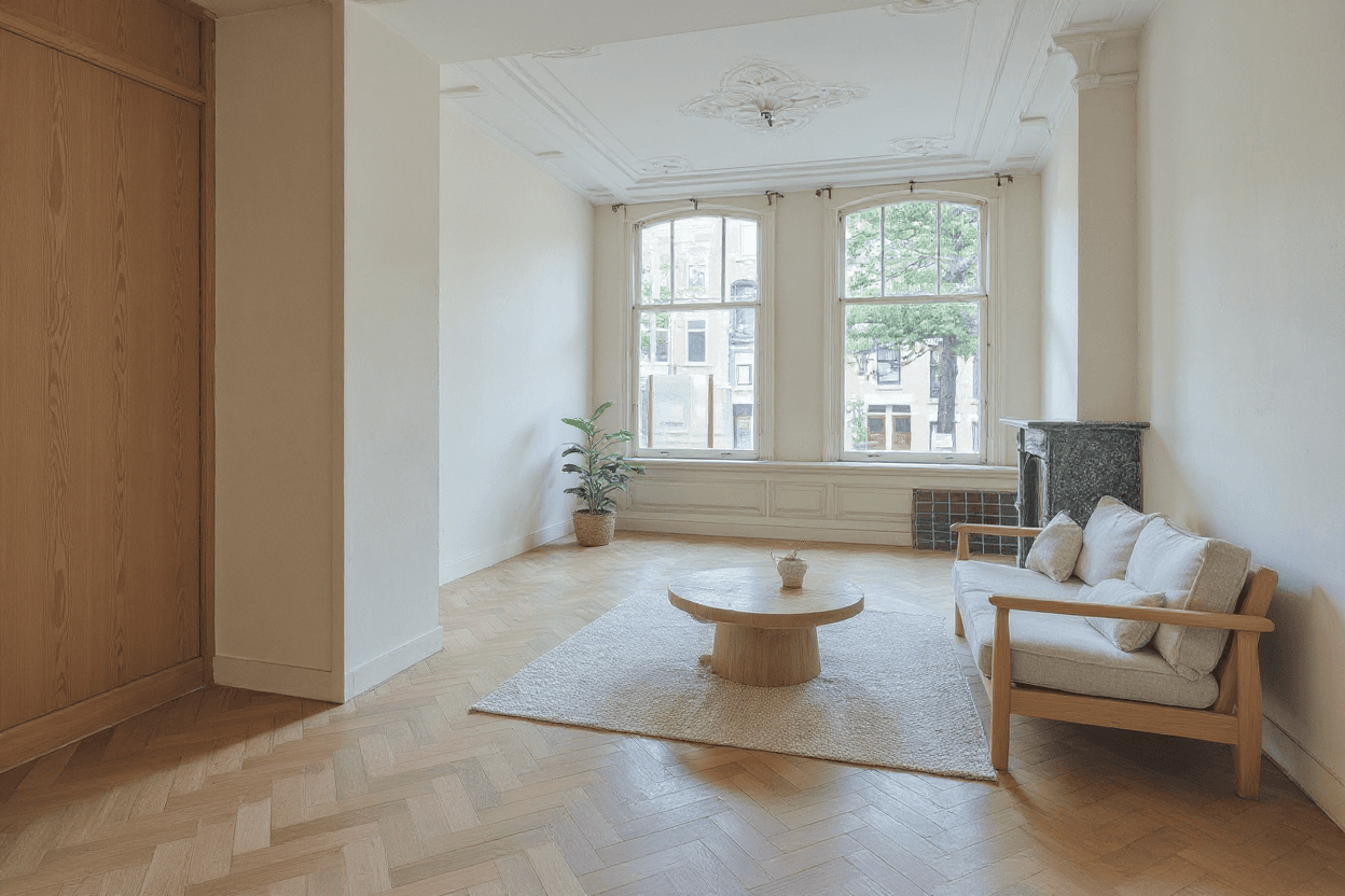 Kluswoning Claes de Vrieselaan 37-A in Rotterdam, impressie na renovatie