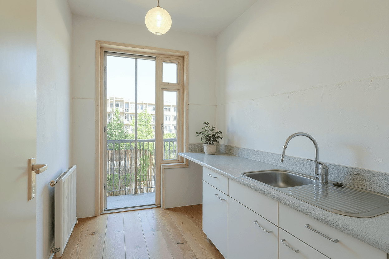Kluswoning Nieuwpoortstraat 104-1 in Amsterdam, impressie na renovatie