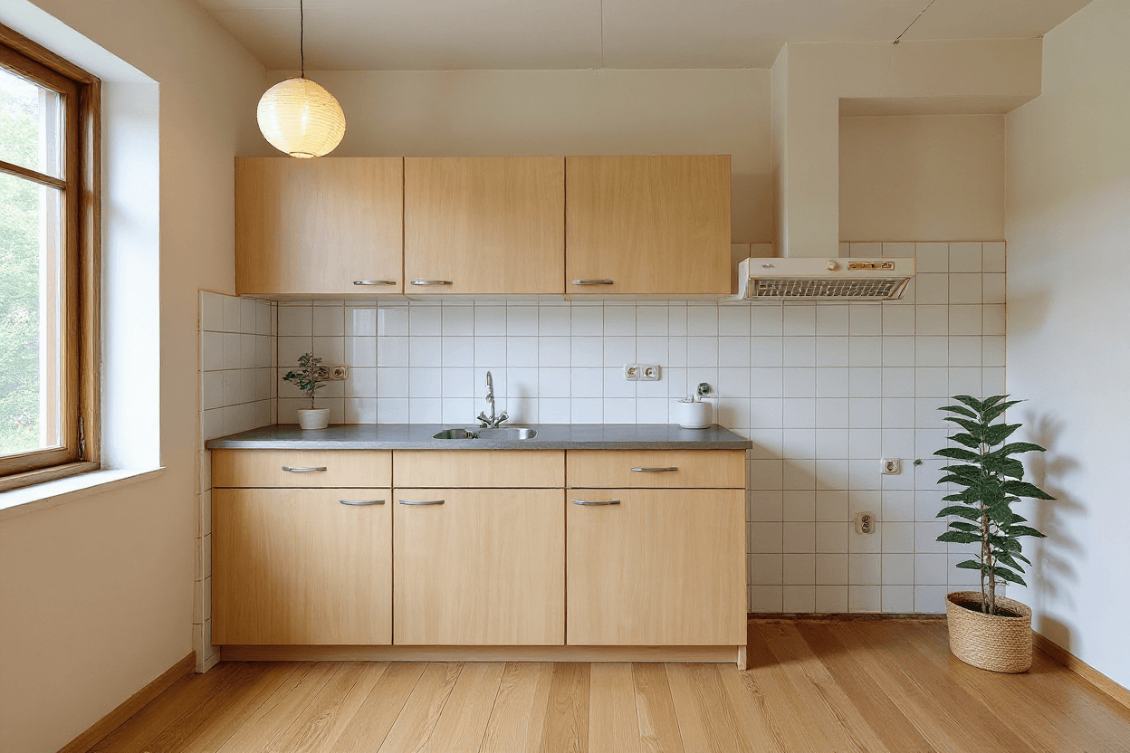 Kluswoning de Wikke 41 in Heerde, impressie na renovatie