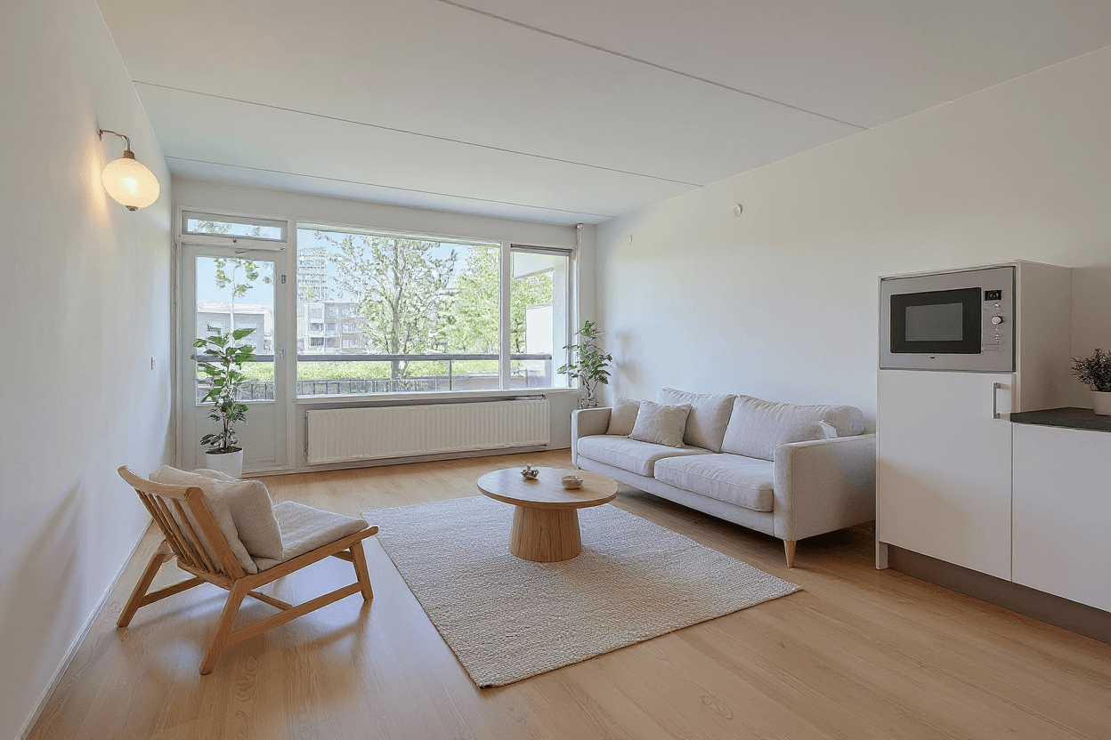 Kluswoning Wilde Wingerdlaan 43 in Gouda, impressie na renovatie