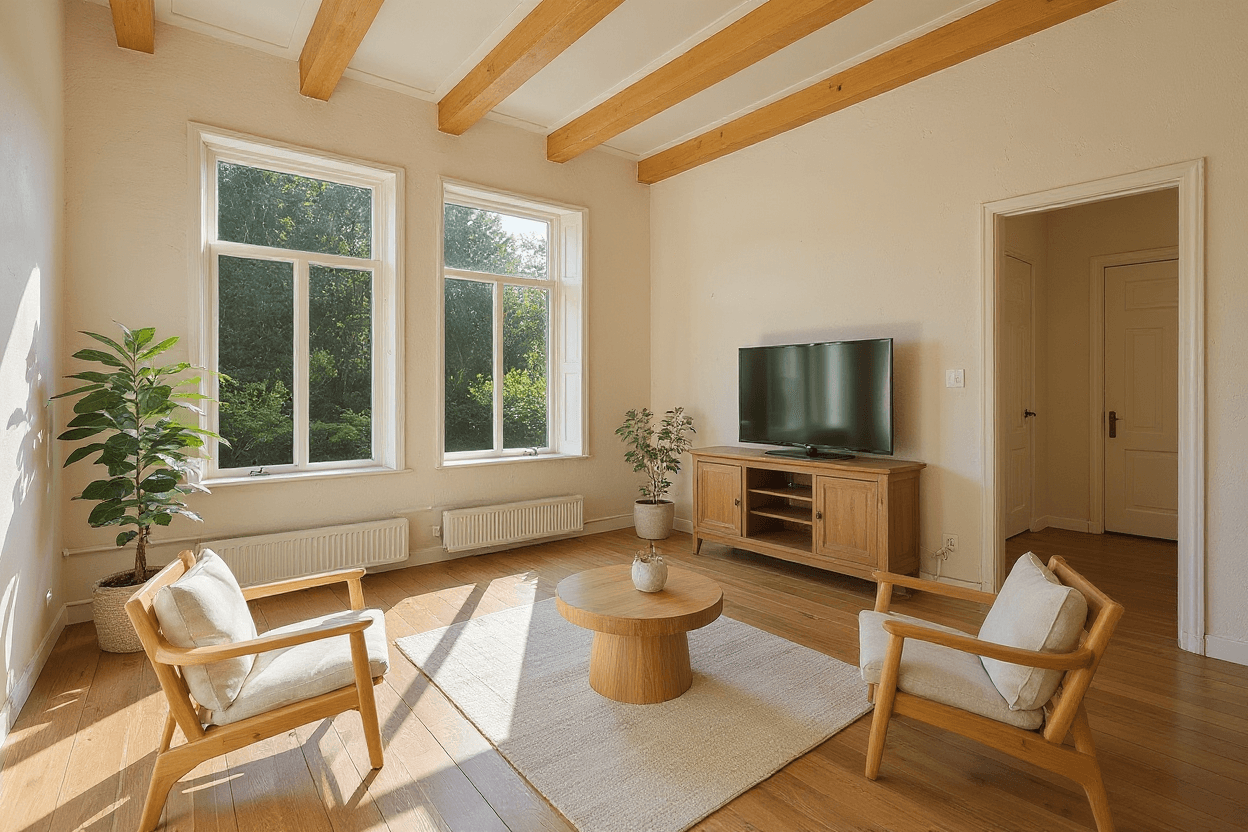Kluswoning Breed Plak 8 in Pietersbierum, impressie na renovatie