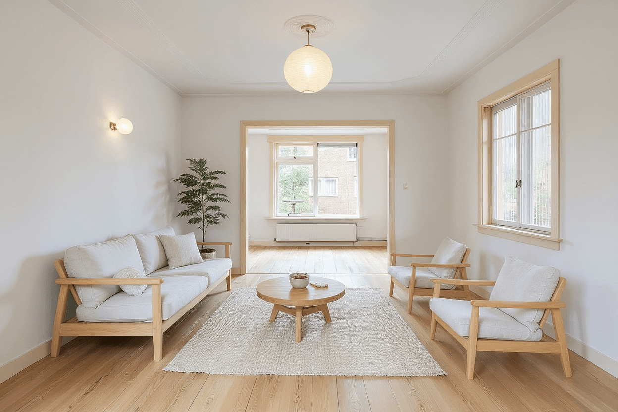 Kluswoning Helper Kerkstraat 34-B in Groningen, impressie na renovatie