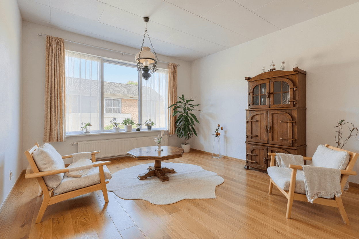 Kluswoning Zwiersstraat 63 in Dedemsvaart, impressie na renovatie