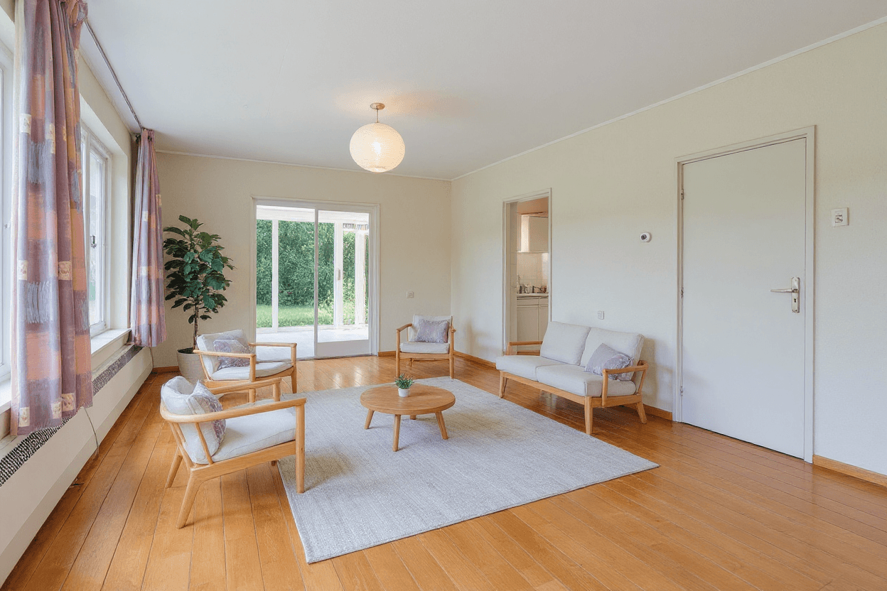 Kluswoning Nieuw Holsterweg 15 in Posterholt, impressie na renovatie