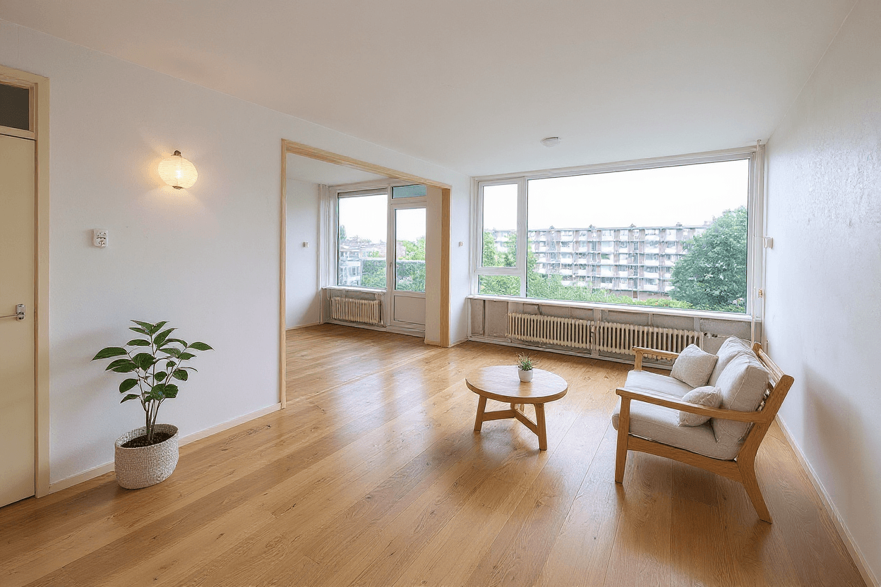 Kluswoning Telemannstraat 269 in Zwolle, impressie na renovatie