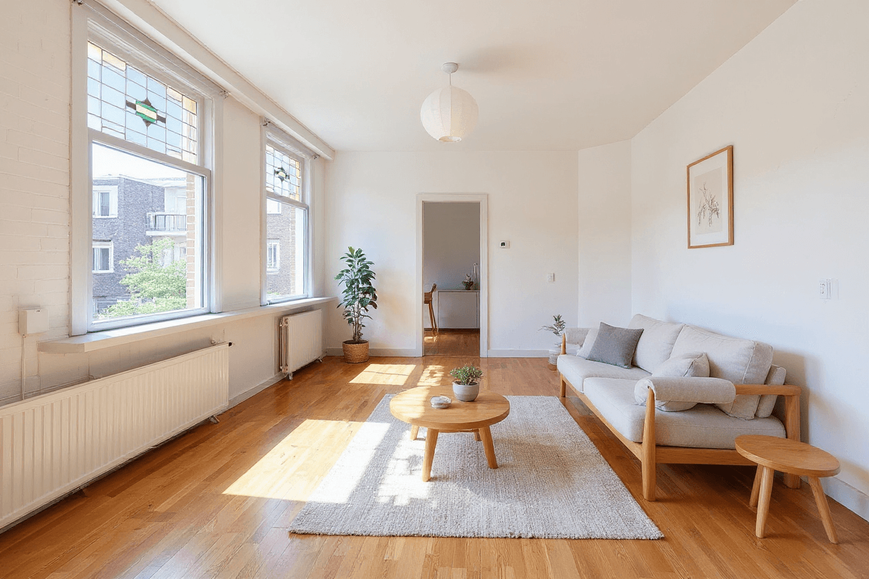 Kluswoning Groen van Prinstererstraat 64 in Vlaardingen, impressie na renovatie