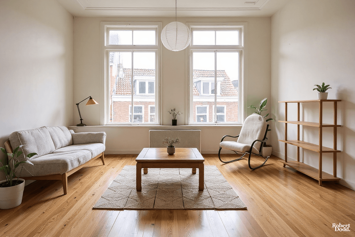 Kluswoning Nassaulaan 4-RD in Haarlem, impressie na renovatie