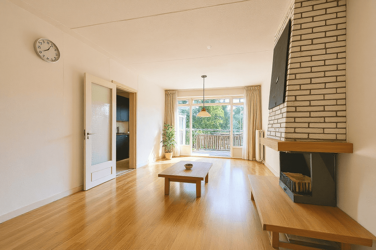 Kluswoning Graswinckelstraat 17 in Rotterdam, impressie na renovatie