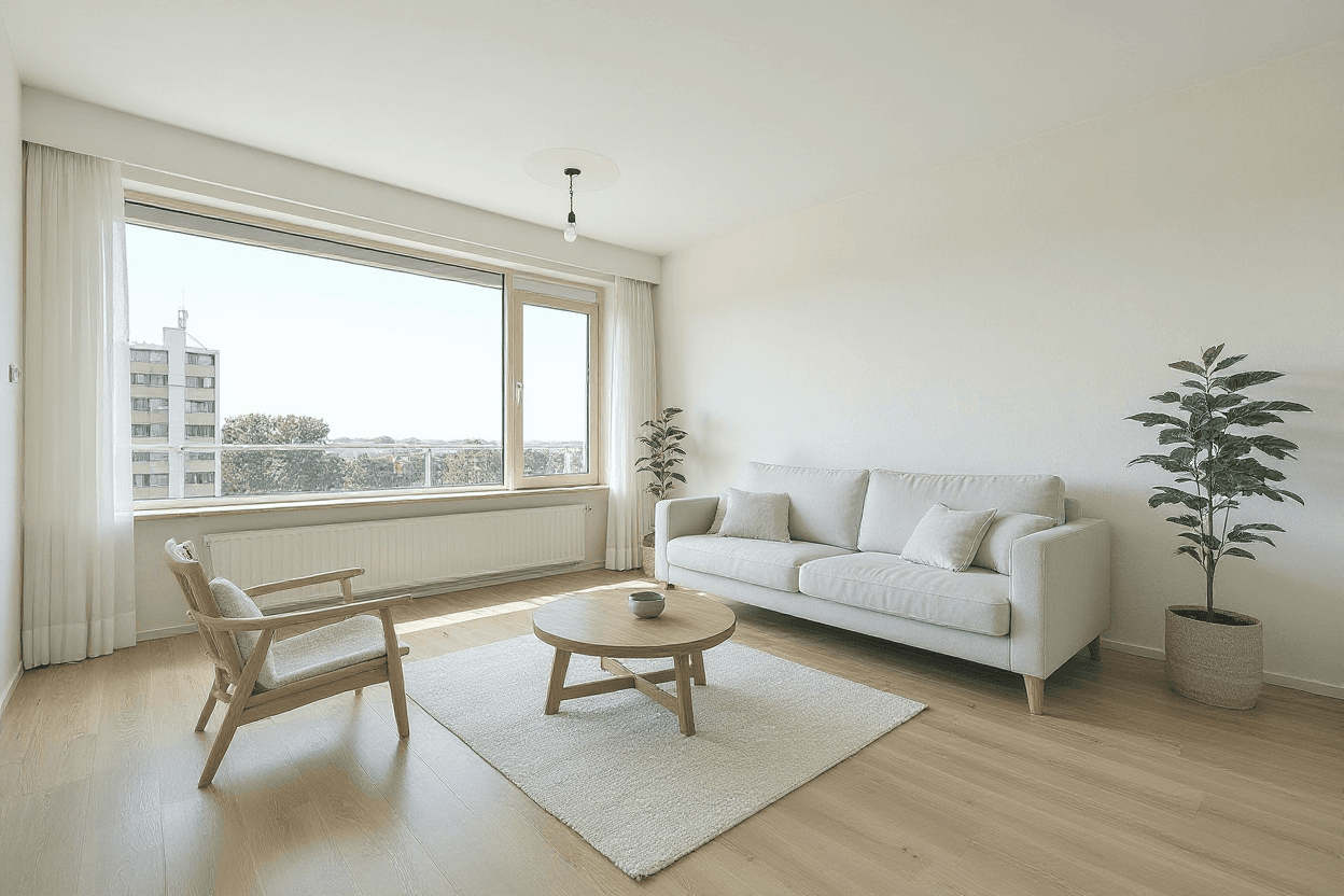 Kluswoning Langswater 224 in Amsterdam, impressie na renovatie