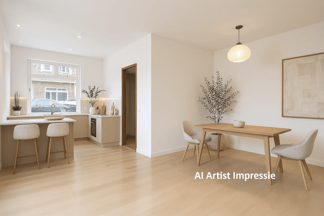 Kluswoning Prins Hendrikstraat 22 in Voorburg, impressie na renovatie