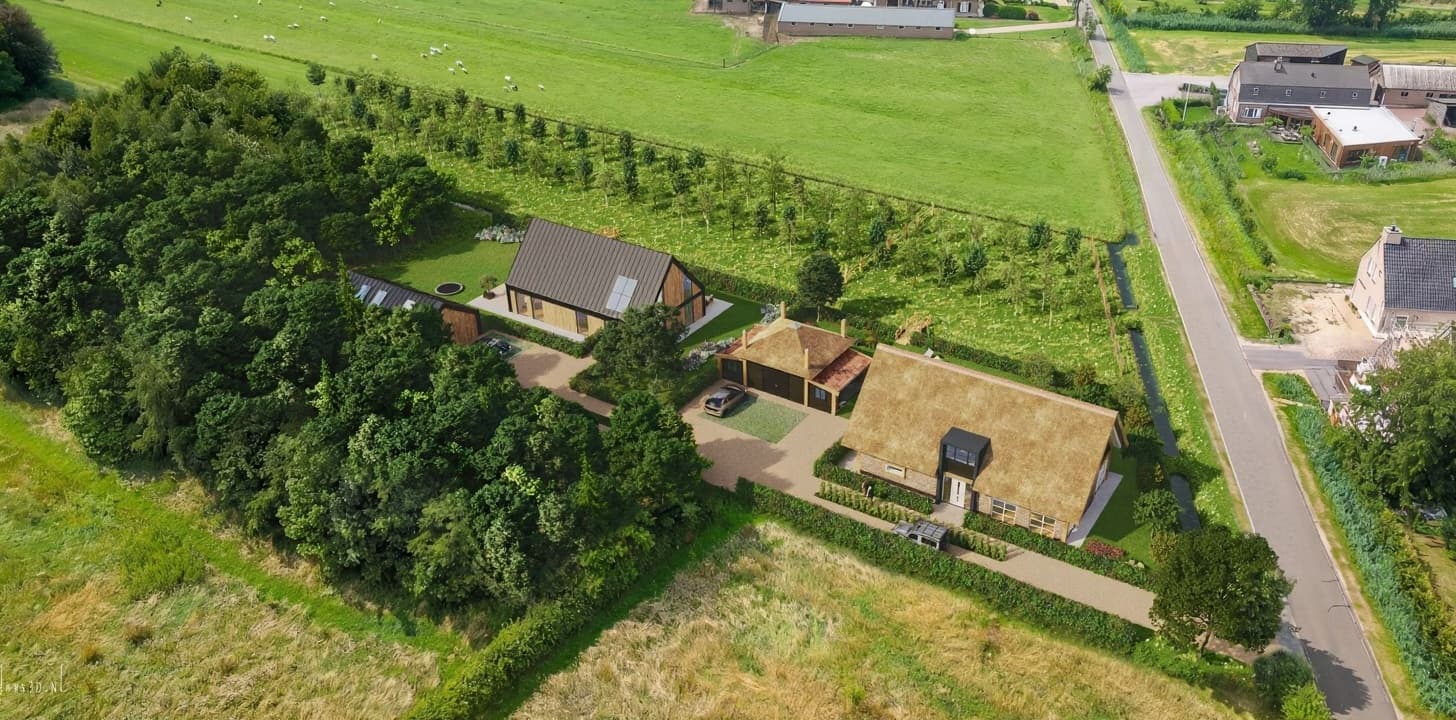 Kluswoning Gooyerdijk 41 in Langbroek, impressie na renovatie