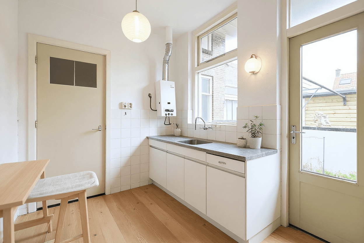 Kluswoning Emmastraat 15 in Voorburg, impressie na renovatie