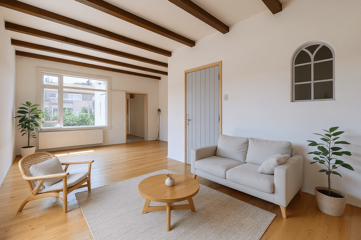 Kluswoning Emmastraat 28 in Voorburg, impressie na renovatie