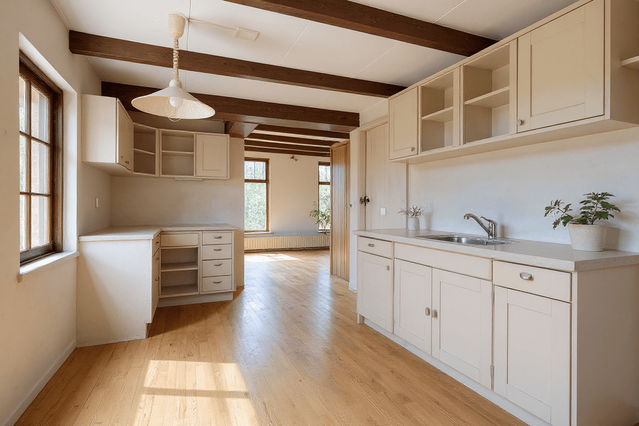 Kluswoning Dirk Wierengastraat 54 in Westernieland, impressie na renovatie