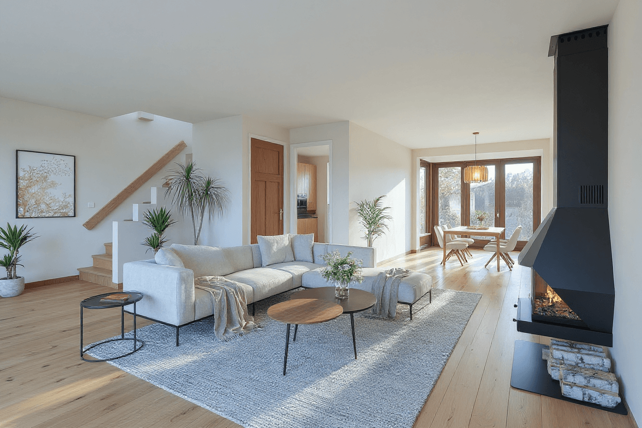 Kluswoning Karnemelksloot 151 in Gouda, impressie na renovatie