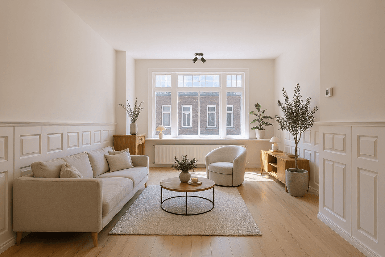 Kluswoning Prins Frederik Hendrikstraat 62-B in Rotterdam, impressie na renovatie