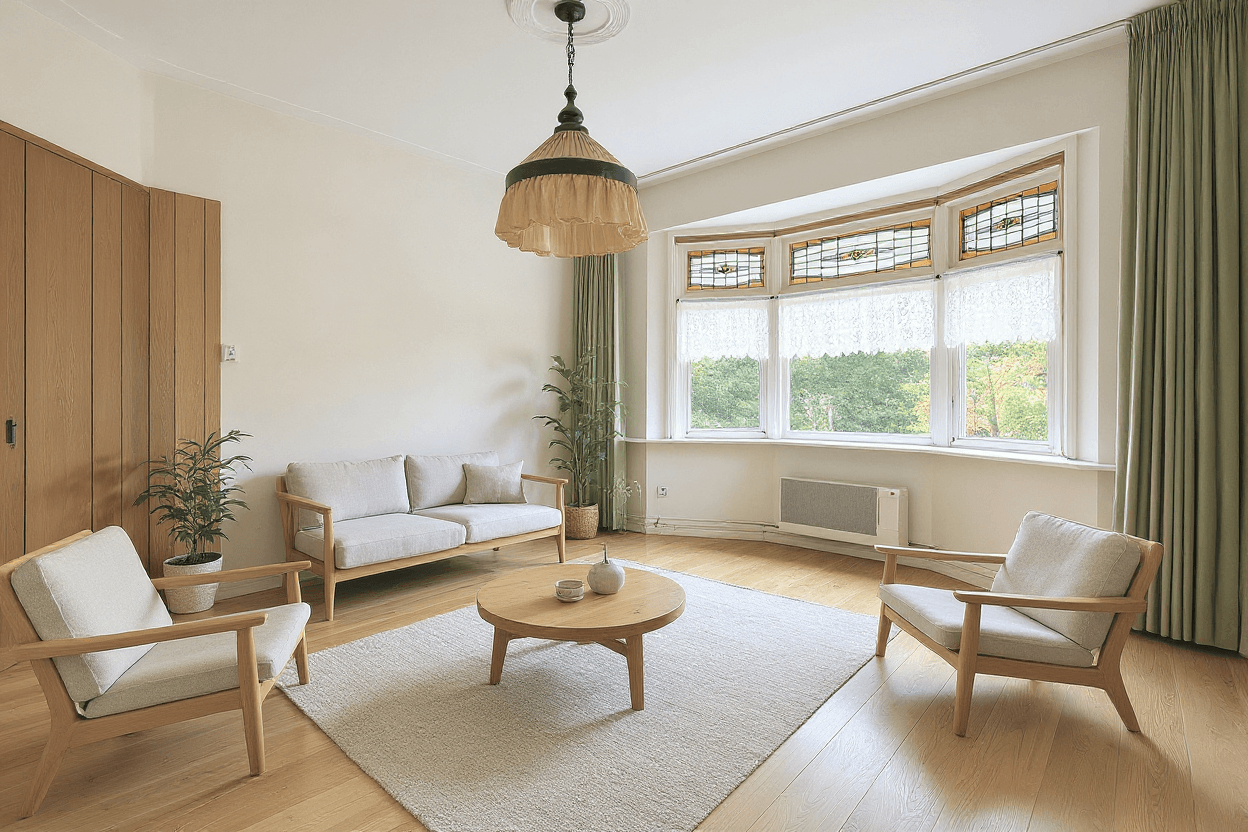 Kluswoning Teylingerlaan 72 in Voorhout, impressie na renovatie