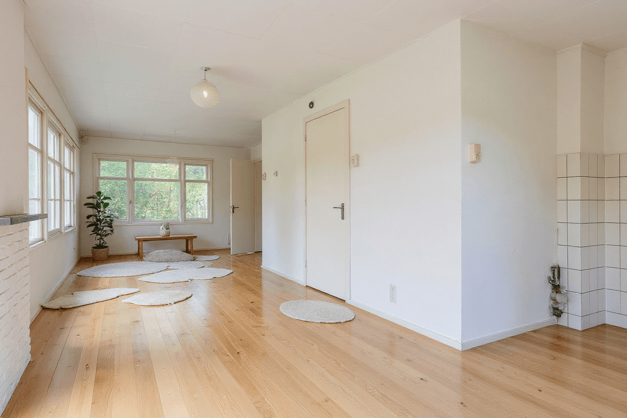 Kluswoning Mathenesserdijk 284-A02 in Rotterdam, impressie na renovatie