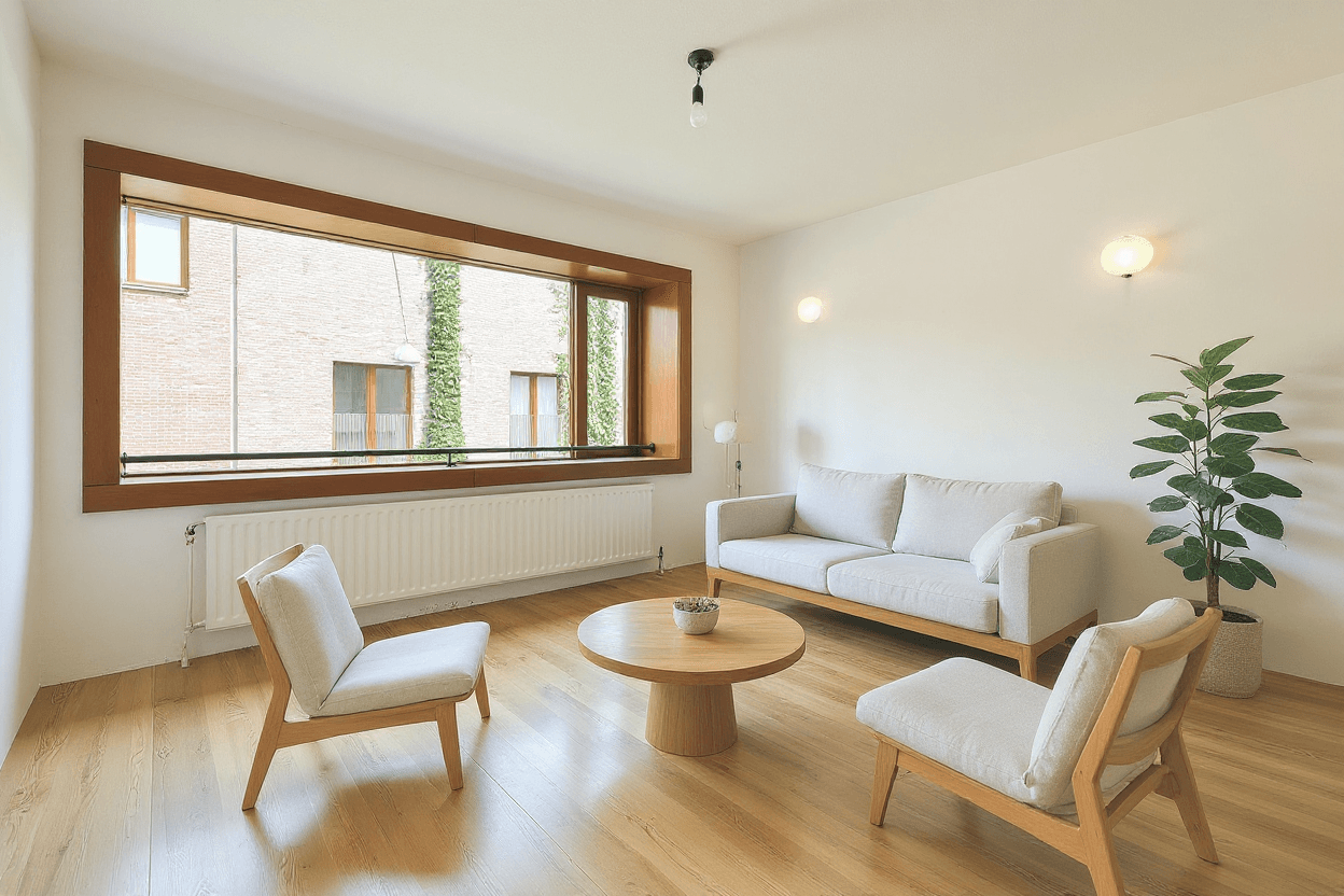 Kluswoning Seinwachterstraat 17 in Amsterdam, impressie na renovatie