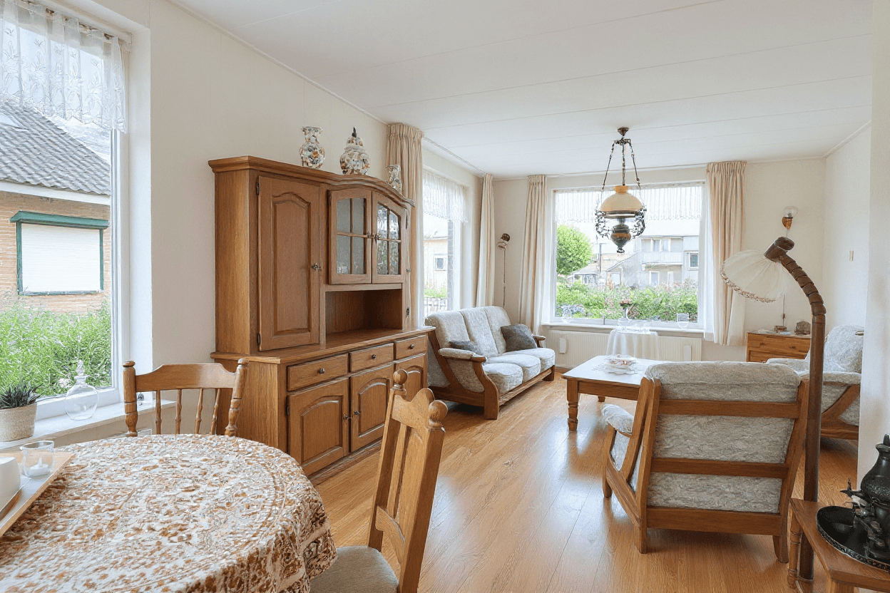 Kluswoning Suermondsweg 4 in Smilde, impressie na renovatie