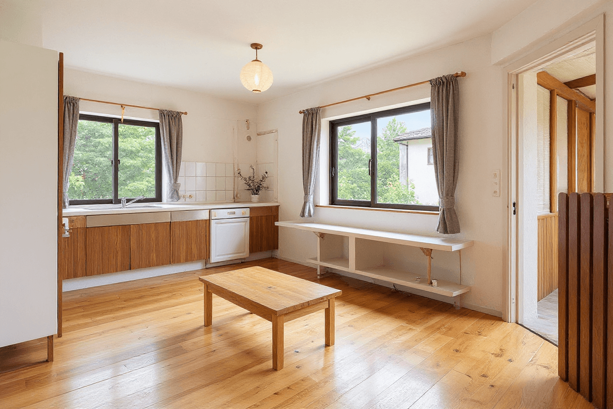 Kluswoning Kerkstraat 90 in Landgraaf, impressie na renovatie