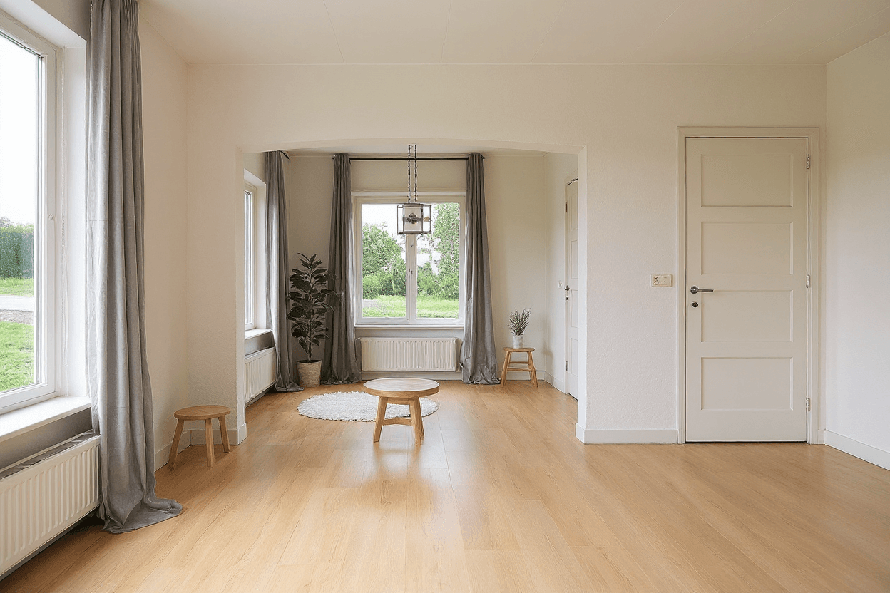 Kluswoning Oude Kerkstraat 17 in Dussen, impressie na renovatie