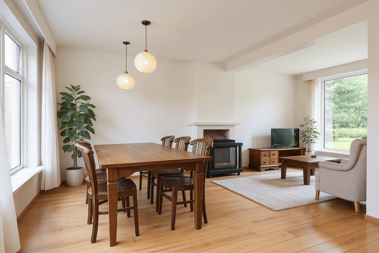 Kluswoning Oldenzaalsvoetpad 26 in Ootmarsum, impressie na renovatie