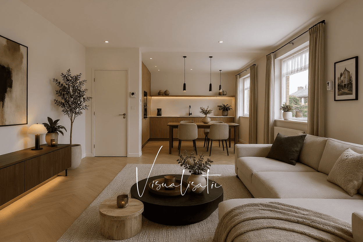 Kluswoning Westerweg 14 in Nieuwe Niedorp, impressie na renovatie