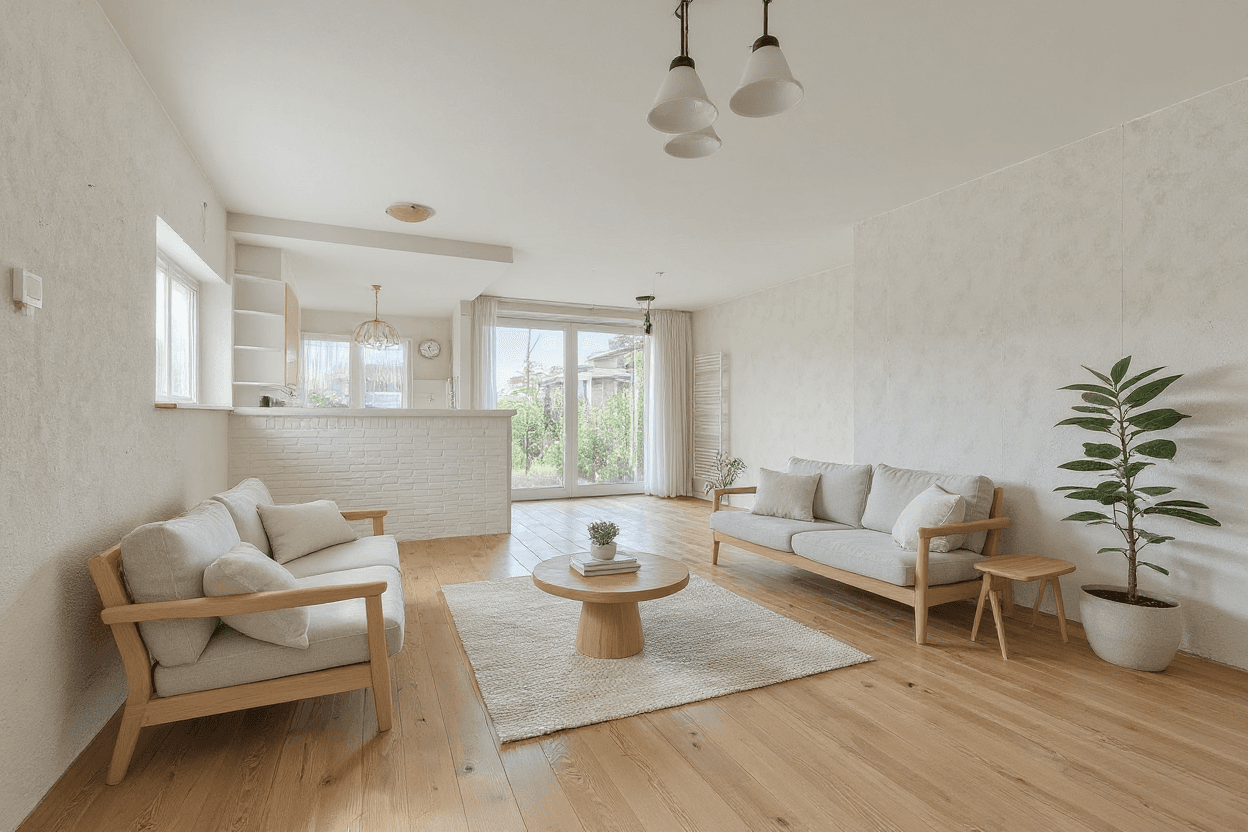 Kluswoning Pal Maleterstraat 13 in Leiden, impressie na renovatie