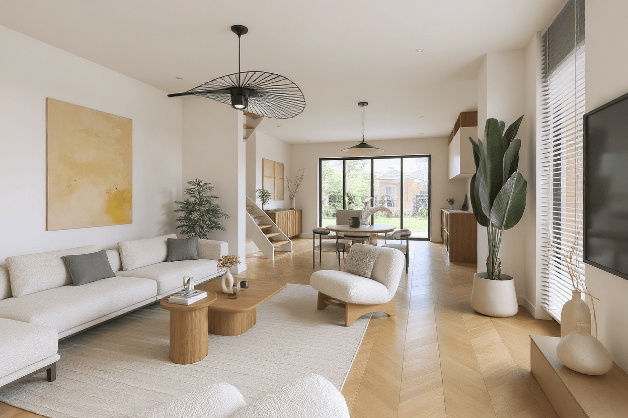 Kluswoning Hillegommerdijk 341 in Beinsdorp, impressie na renovatie