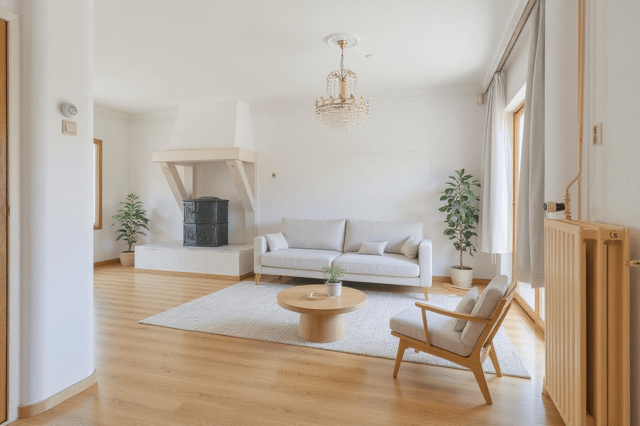 Kluswoning Leeuwenbekstraat 53 in Veghel, impressie na renovatie