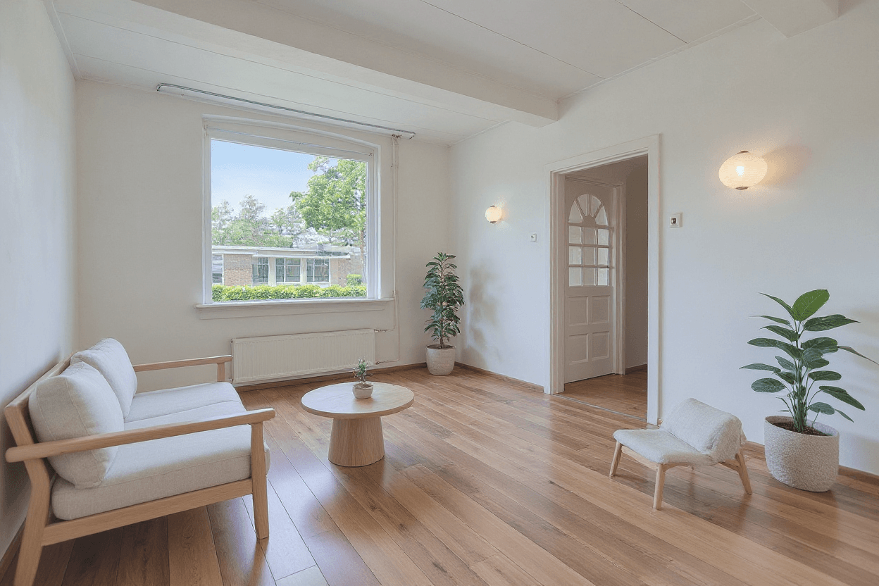 Kluswoning Dorpsweg 134 in Hattem, impressie na renovatie