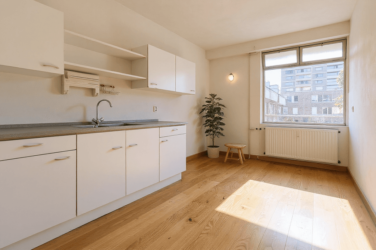 Kluswoning Wijnpeerstraat 41 in Eindhoven, impressie na renovatie