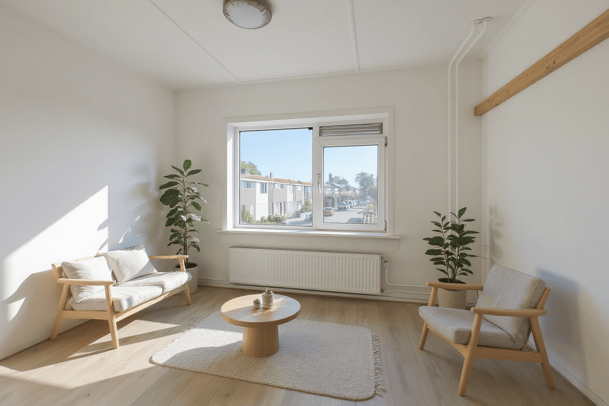 Kluswoning Saenredamstraat 11 in Assendelft, impressie na renovatie