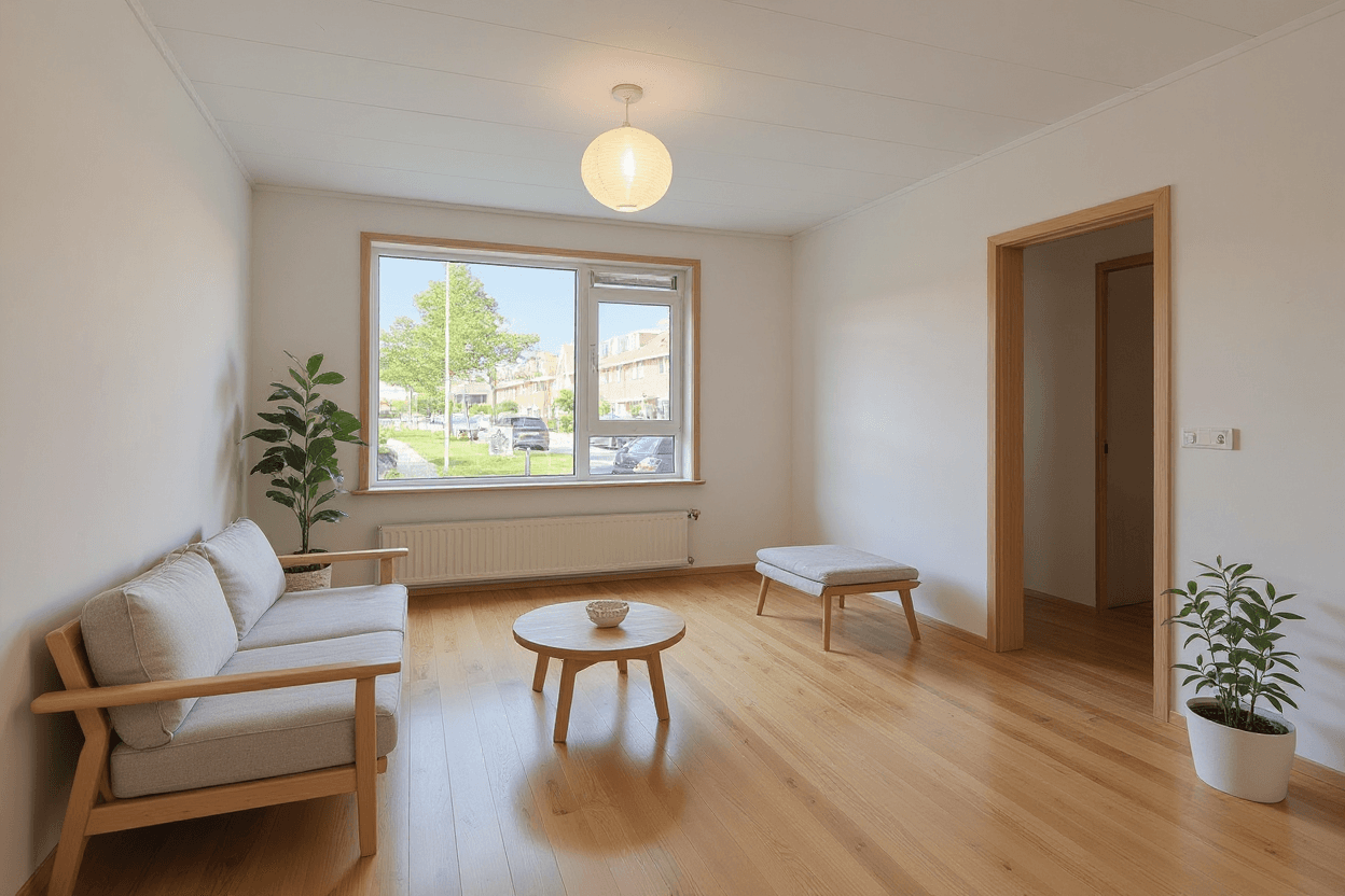 Kluswoning Saenredamstraat 9 in Assendelft, impressie na renovatie