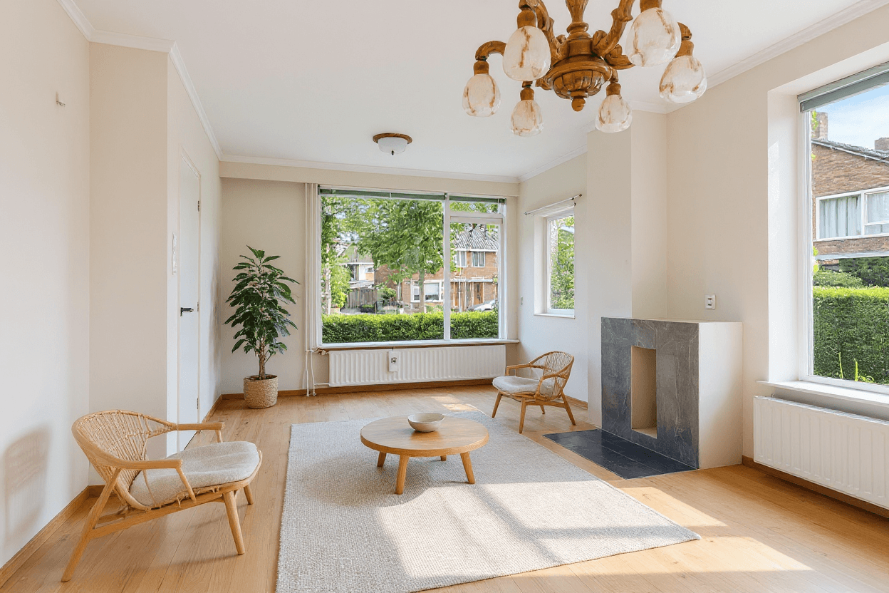 Kluswoning Dr. Kuyperlaan 11 in Sneek, impressie na renovatie