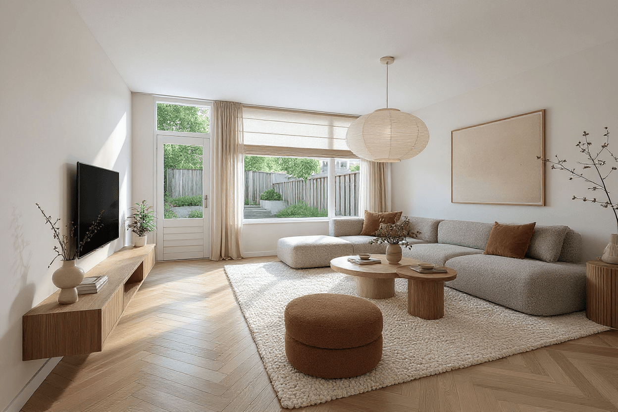 Kluswoning Erfstede 35 in Nieuwegein, impressie na renovatie