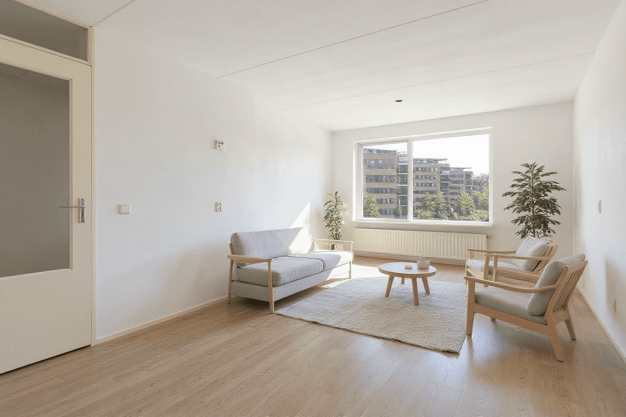 Kluswoning Kerklaan 463 in Capelle aan den IJssel, impressie na renovatie