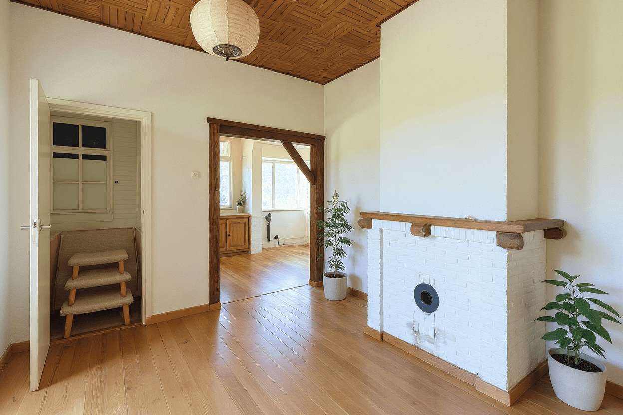 Kluswoning Morsweg 8 in Geesteren (GE), impressie na renovatie