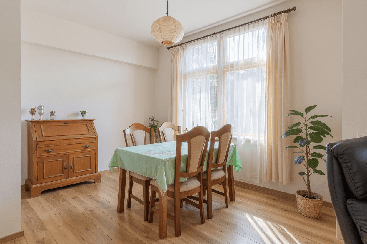 Kluswoning Pastoriestraat 26 in Heerenveen, impressie na renovatie
