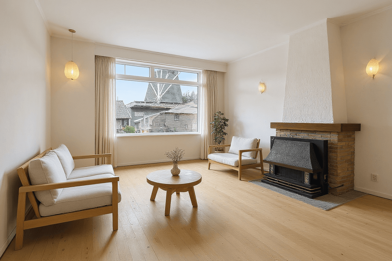 Kluswoning Leidseweg 53 in Utrecht, impressie na renovatie