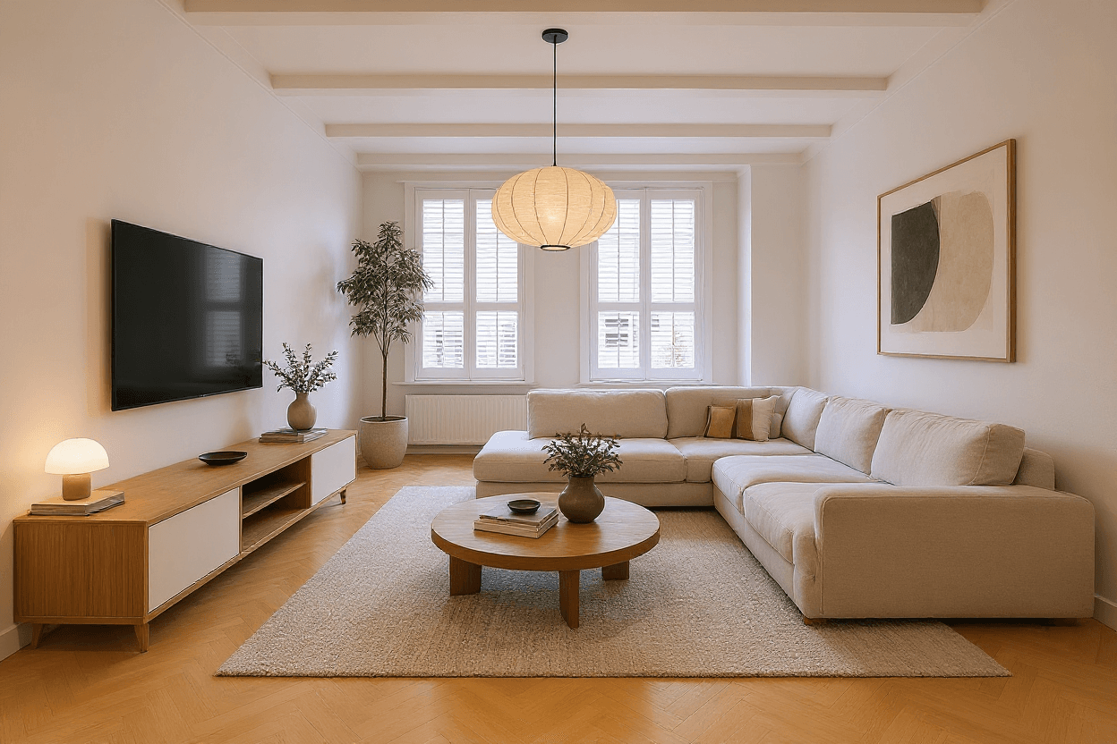 Kluswoning Wassenaarstraat 13 in Bergen op Zoom, impressie na renovatie