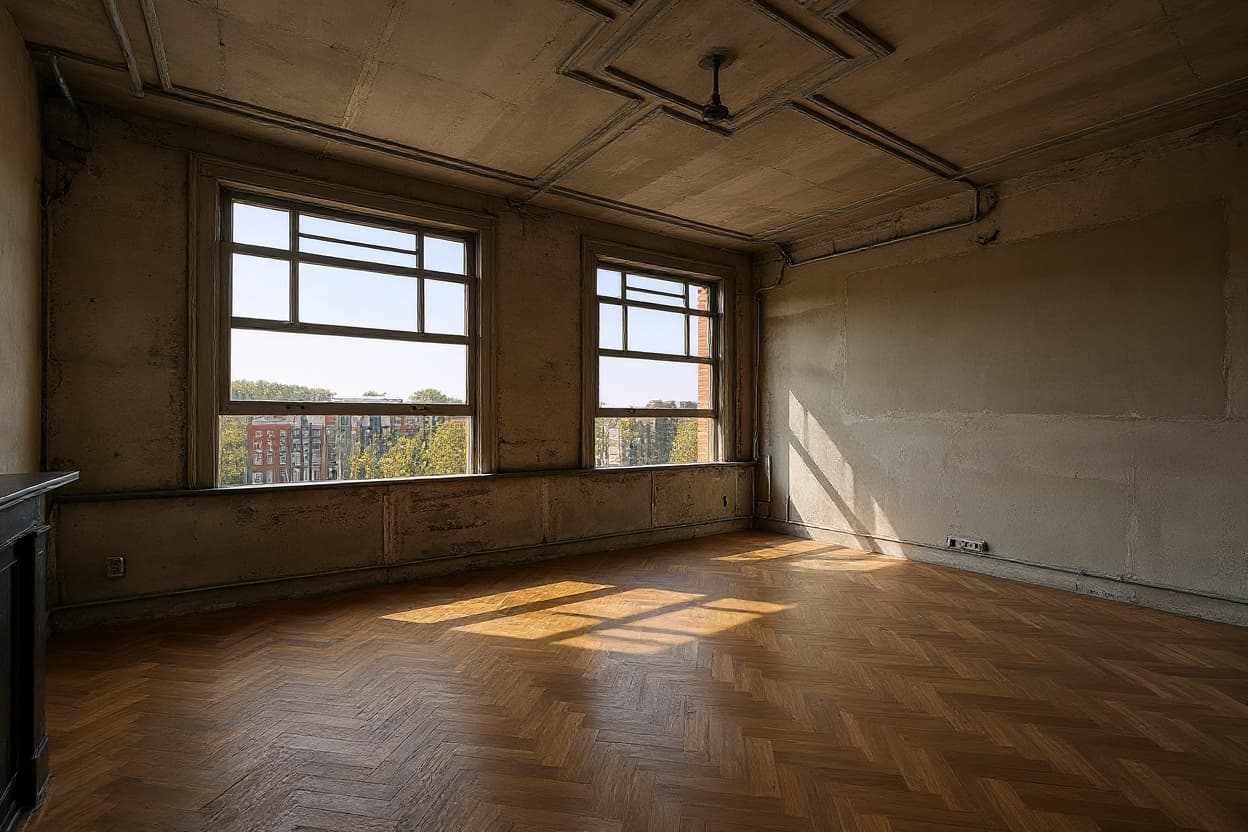 Kluswoning Amstel 163-4 in Amsterdam, impressie na renovatie
