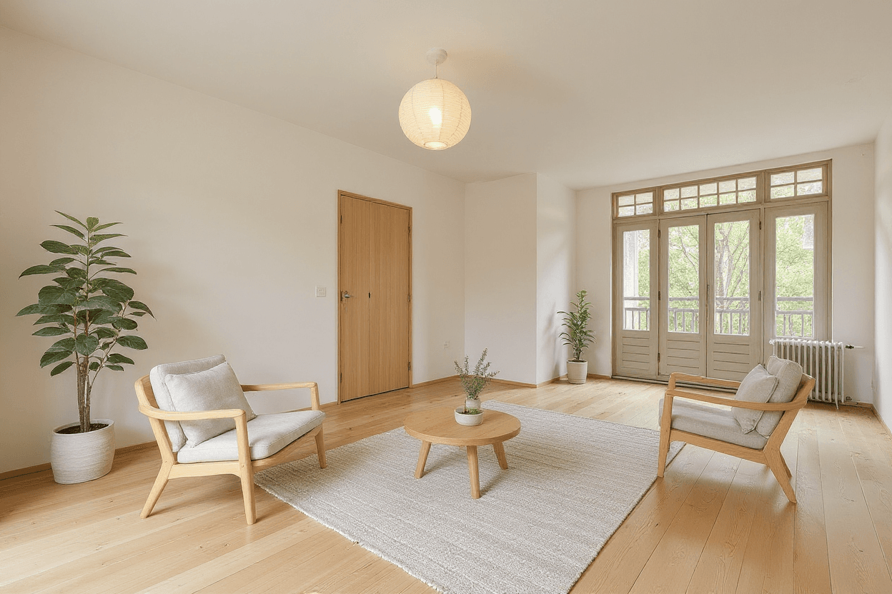 Kluswoning Oostzaanstraat 90 in Amsterdam, impressie na renovatie
