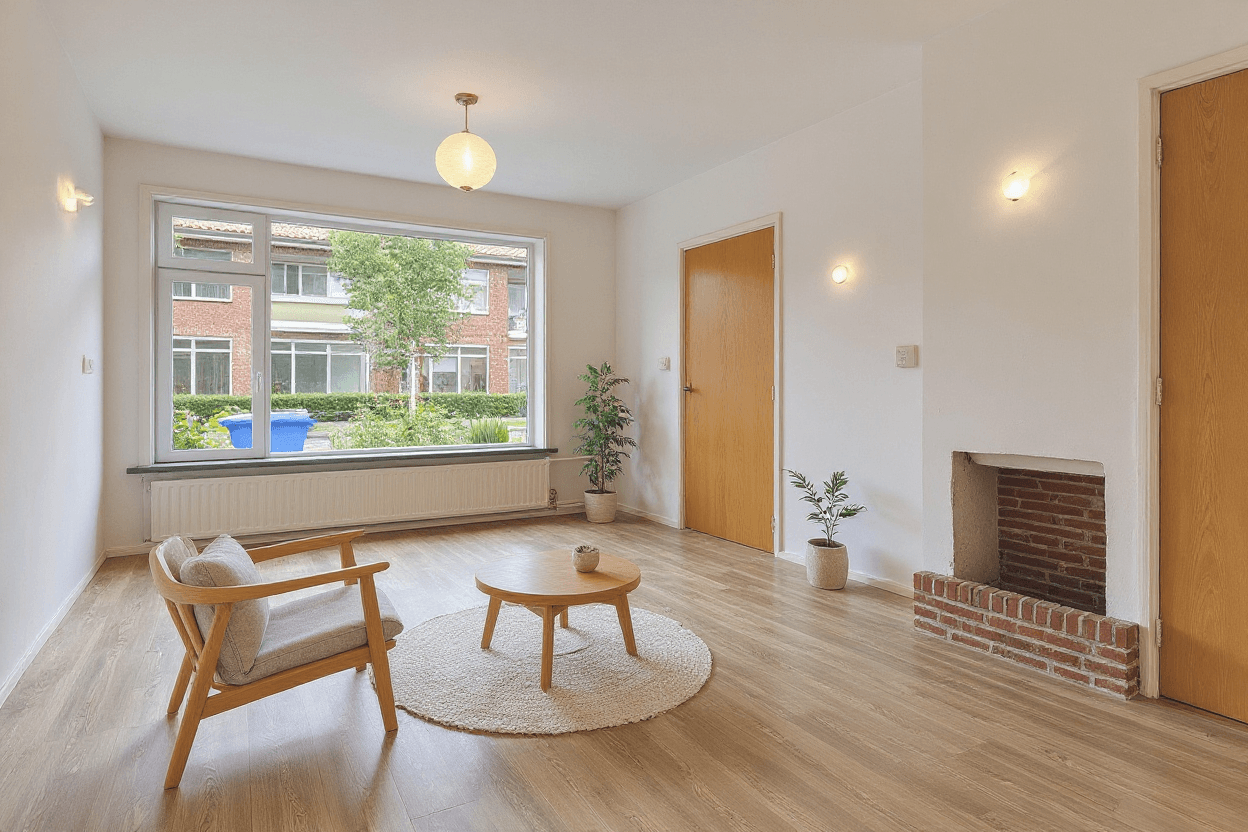 Kluswoning Dr F.H. Reijnderslaan 7 in Schipluiden, impressie na renovatie