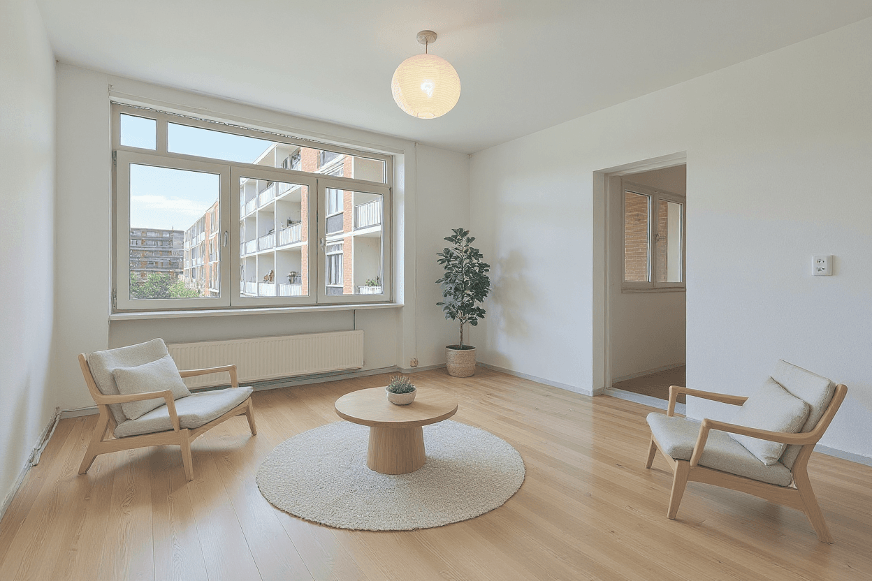 Kluswoning Piet Mondriaanstraat 117-1 in Amsterdam, impressie na renovatie