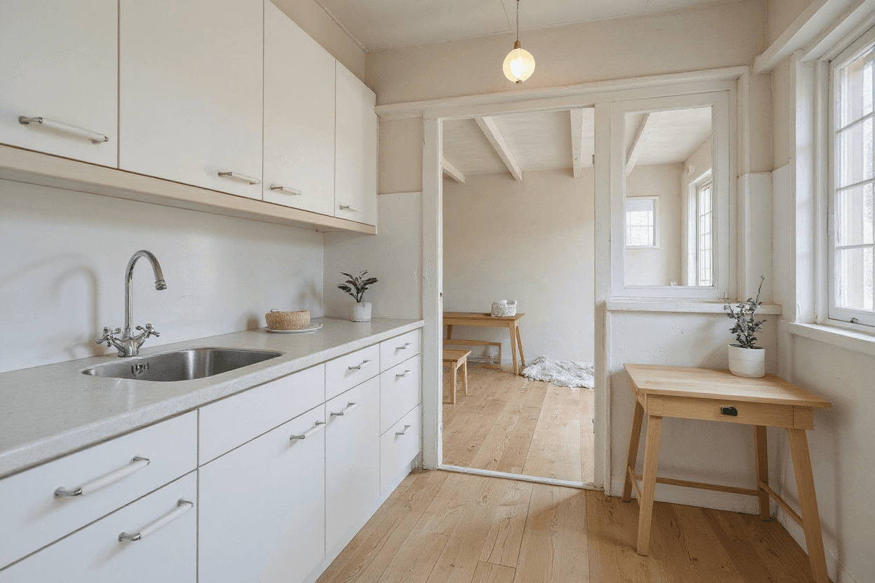 Kluswoning Chr. Huygensstraat 32 in Badhoevedorp, impressie na renovatie